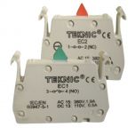 EC2 tiếp điểm dạng gài màu trắng Teknic