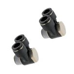 PA12-04 Đầu nối khí nén - khớp nối 3 cổng dạng Y