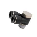 PA3/16-N1U Đầu nối khí nén - khớp nối 3 cổng dạng Y