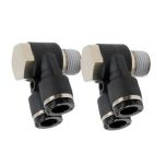 PA5/16-N2U Đầu nối khí nén - khớp nối 3 cổng dạng Y