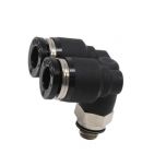 PAX6-M6 Đầu nối khí nén - khớp nối 3 cổng dạng Y