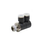 PHW1/2-N3U Đầu nối khí nén - khớp nối dạng khuỷu tay 2 tầng