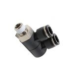 PHW10-02 Đầu nối khí nén - khớp nối dạng khuỷu tay 2 tầng