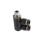 PHW6-01 Đầu nối khí nén - khớp nối dạng khuỷu tay 2 tầng
