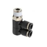 PHW6-02C Đầu nối khí nén - khớp nối dạng khuỷu tay 2 tầng