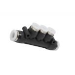 PKG5/16-3/16C Đầu nối khí nén - khớp nối 5 cổng dạng thẳng 3 nhánh