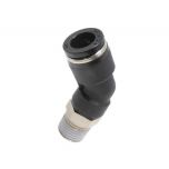 PLH10-02 Đầu nối khí nén - khớp nối dạng khuỷu tay 45°