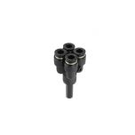 PRJ8-6 Đầu nối khí nén - khớp nối 5 cổng dạng thẳng chia 4
