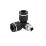 PVX10-01C Đầu nối khí nén - khớp nối 3 cổng dạng khuỷu tay