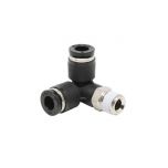 PVX6-01C Đầu nối khí nén - khớp nối 3 cổng dạng khuỷu tay