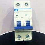 LA63H 2P C2 Cầu dao tự động 2P 2A LS
