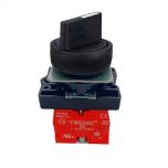 P2AS2-3P-2S2 công tắc xoay 3 vị trí tự giữ tiếp điểm 2NC Teknic