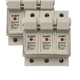 BASE RT28-63X 3P (R) Đế cầu chì Chint