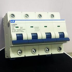 LA125H 4P C125A(Ii=8In) Cầu dao tự động 4P 125A LS