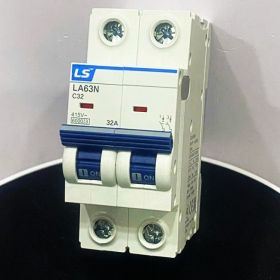 LA63N 2P D16 Cầu dao tự động 2P 16A LS