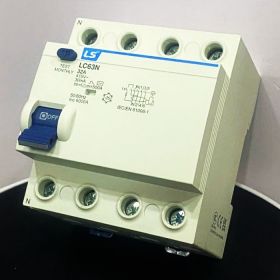 LC63N 3P+N 40A 300mA AC-TYPE Cầu dao chống giật 3P+N 40A LS