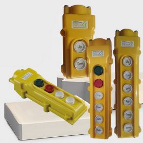 NP3-4B nút nhấn cần trục 8 nút Chint