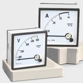 NP96-A 100/5A Panel（NO-OL） Đồng hồ đo volt amper Chint