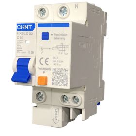 NXBLE-32 1P+N C10 100mA 6kA aptomat chống giật Chint