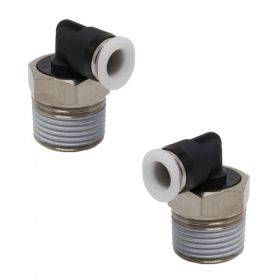 PL1/4-04 Đầu nối khí nén - khớp nối khuỷu tay