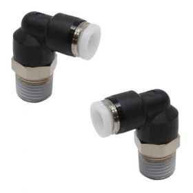 PL1/4-N2U Đầu nối khí nén - khớp nối khuỷu tay