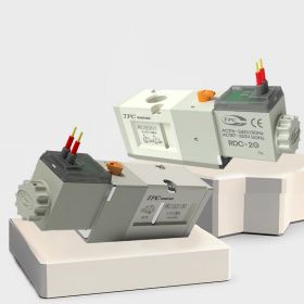 DV3120-(1/2/5)DZ-01 Van khí nén 3/2 1 loại coil din có đèn