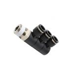 PHT10-04C Đầu nối khí nén - khớp nối dạng khuỷu tay 3 tầng
