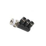 PHT6-03 Đầu nối khí nén - khớp nối dạng khuỷu tay 3 tầng