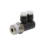 PHW1/4-N3U Đầu nối khí nén - khớp nối dạng khuỷu tay 2 tầng
