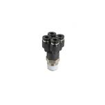 PRX5/32-N2U Đầu nối khí nén - khớp nối 5 cổng dạng thẳng chia 4