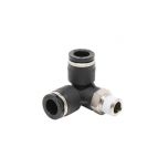 PVX8-01C Đầu nối khí nén - khớp nối 3 cổng dạng khuỷu tay