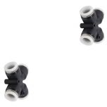 PZB1/2-3/8 Đầu nối khí nén - khớp nối dạng chữ thập 4 cổng