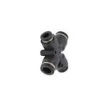 PZB8-6C Đầu nối khí nén - khớp nối dạng chữ thập 4 cổng