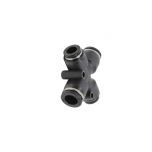 PZC10-8C Đầu nối khí nén - khớp nối dạng chữ thập 4 cổng