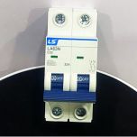 LA63N 2P C2 Cầu dao tự động 2P 2A LS