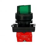 P2ASL3LB-3P-2S2 công tắc xoay 3 vị trí có đèn tự giữ 2NC Teknic
