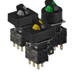 S16SRT-S1B2C công tắc xoay Autonics Ø16 có lỗ lắp đặt