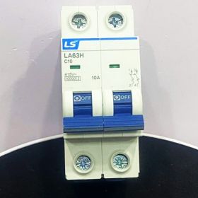 LA63H 2P C4 Cầu dao tự động 2P 4A LS