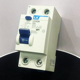 LC63N 1P+N 40A 300mA AC-TYPE Cầu dao chống giật 1P+N 40A LS