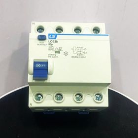 LC63N 3P+N 25A 300mA AC-TYPE Cầu dao chống giật 3P+N 25A LS