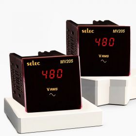 MV207-72x72 đồng hồ dạng LCD đo điện áp hiển thị 3 số Selec