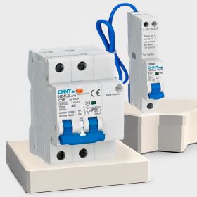 NB4LE-AFD 2P C16 A type 30mA (R) CB chống giật Chint