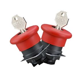 P2AMLKB2 Nút nhấn khẩn màu Đen Teknic