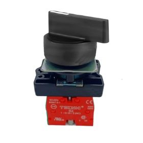 P2AS2-2P-S2 công tắc xoay 2 vị trí tự giữ tiếp điểm 1NC Teknic