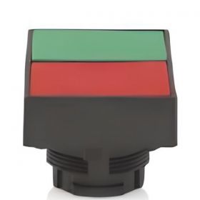 P2ATF3F4 Nút nhấn đôi màu Xanh Lá Teknic