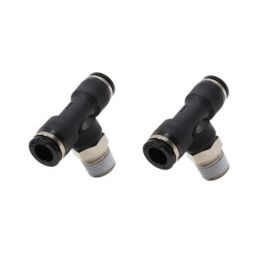 PB8-02 Đầu nối khí nén - khớp nối chữ T