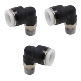 PL1/2-02 Đầu nối khí nén - khớp nối khuỷu tay