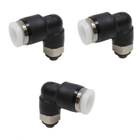PL1/4-M5 Đầu nối khí nén - khớp nối khuỷu tay