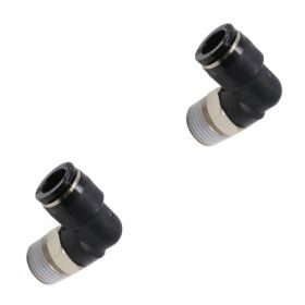 PL12-04 Đầu nối khí nén - khớp nối khuỷu tay