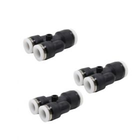 PW1/2-3/8 Đầu nối khí nén - khớp nối chữ Y